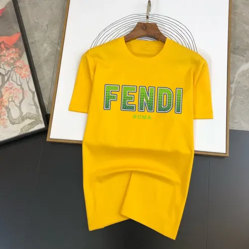 Cheap Fendi T-Shirts Short Sleeved For Men #1429310, $$40.00 USD On Fendi T-Shirts