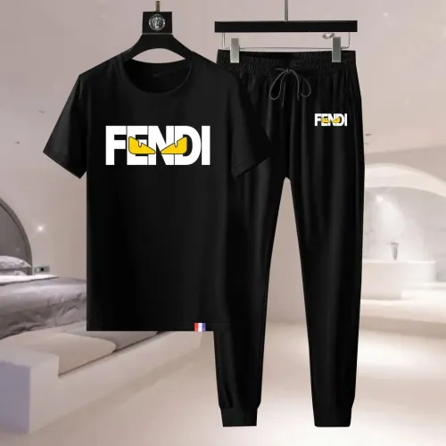 Cheap Fendi Tracksuits Short Sleeved For Men #1429395, $$76.00 USD On Fendi Tracksuits