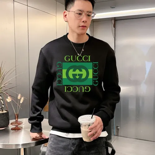 Replica Gucci Hoodies Long Sleeved For Men #1429494 $48.00 USD for Wholesale