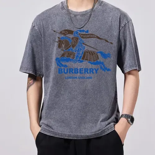 Replica Burberry T-Shirts Short Sleeved For Men #1429502 $45.00 USD for Wholesale