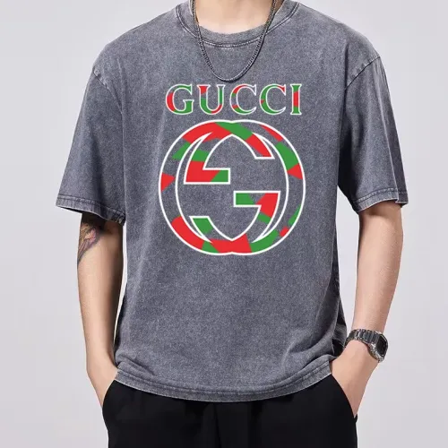 Replica Gucci T-Shirts Short Sleeved For Men #1429510 $45.00 USD for Wholesale