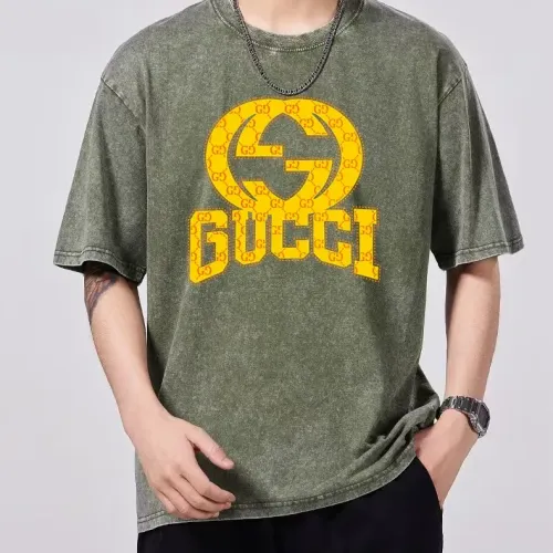 Cheap Gucci T-Shirts Short Sleeved For Men #1429520, $$45.00 USD On Gucci T-Shirts