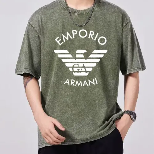 Cheap Armani T-Shirts Short Sleeved For Men #1429549, $$45.00 USD On Armani T-Shirts