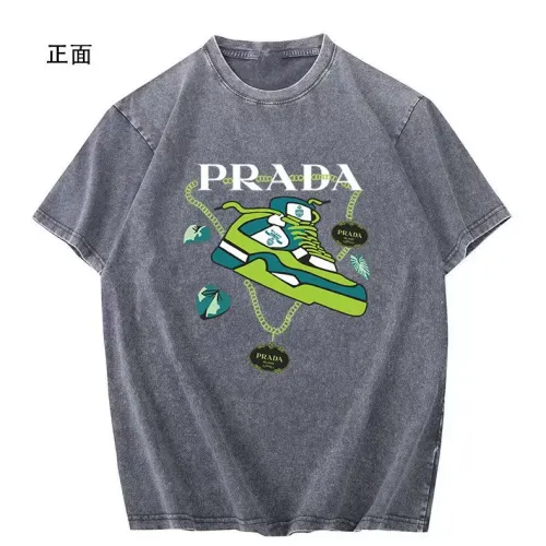 Cheap Prada T-Shirts Short Sleeved For Men #1429555, $$45.00 USD On Prada T-Shirts