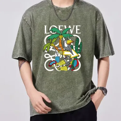 Cheap LOEWE T-Shirts Short Sleeved For Men #1429565, $$45.00 USD On LOEWE T-Shirts