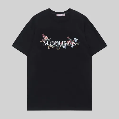 Cheap Alexander McQueen T-shirts Short Sleeved For Unisex #1429581, $$32.00 USD On Alexander McQueen T-shirts