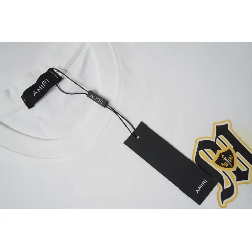 Replica Amiri T-Shirts Short Sleeved For Unisex #1429590 $32.00 USD for Wholesale