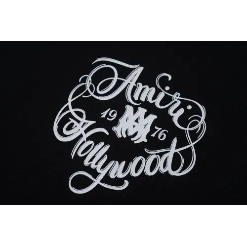 Replica Amiri T-Shirts Short Sleeved For Unisex #1429593 $32.00 USD for Wholesale