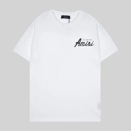 Cheap Amiri T-Shirts Short Sleeved For Unisex #1429594, $$32.00 USD On Amiri T-Shirts