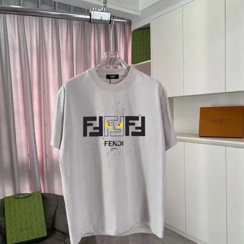 Cheap Fendi T-Shirts Short Sleeved For Unisex #1429677, $$42.00 USD On Fendi T-Shirts
