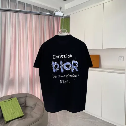 Replica Christian Dior T-Shirts Short Sleeved For Unisex #1429692 $42.00 USD for Wholesale