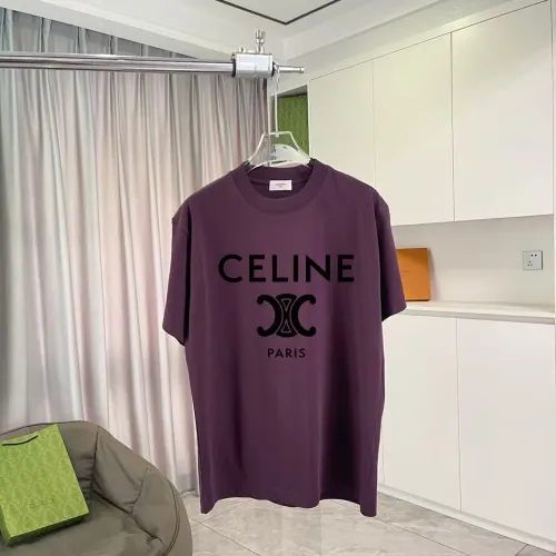 Cheap Celine T-Shirts Short Sleeved For Unisex #1429709, $$42.00 USD On Celine T-Shirts