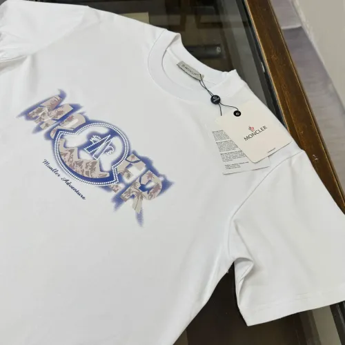 Replica Moncler T-Shirts Short Sleeved For Men #1429736 $45.00 USD for Wholesale