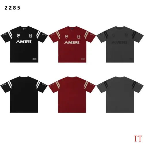 Replica Amiri T-Shirts Short Sleeved For Unisex #1429913 $32.00 USD for Wholesale