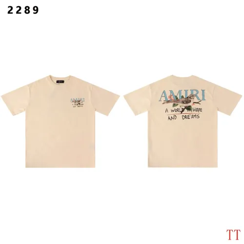 Cheap Amiri T-Shirts Short Sleeved For Unisex #1429914, $$32.00 USD On Amiri T-Shirts