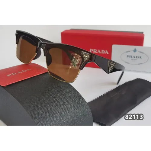 Cheap Prada Sunglasses #1430035, $$25.00 USD On Prada Sunglasses