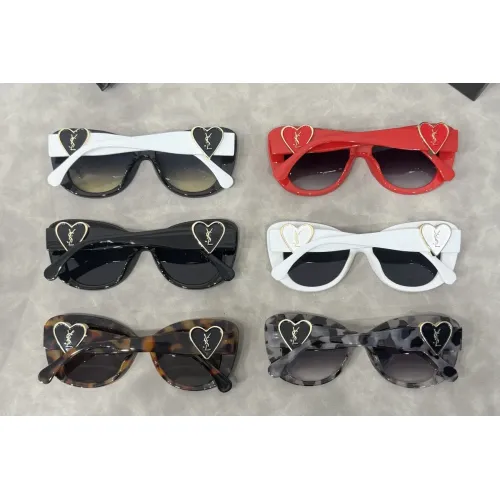 Replica Yves Saint Laurent Sunglasses #1430070 $25.00 USD for Wholesale