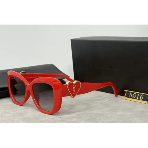 Cheap Yves Saint Laurent Sunglasses #1430071, $$25.00 USD On Yves Saint Laurent Sunglasses