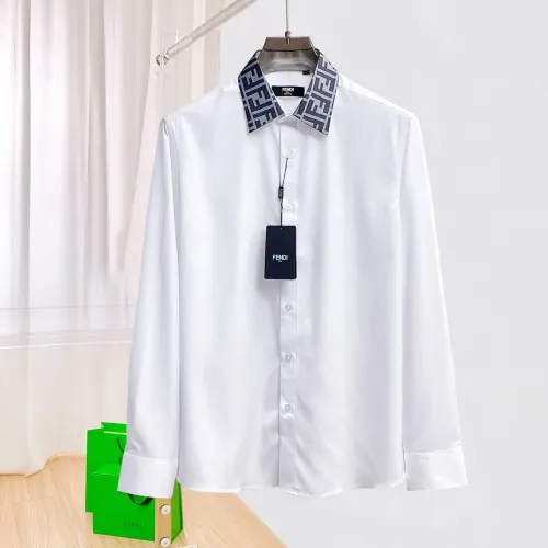 Cheap Fendi Shirts Long Sleeved For Men #1430141, $$80.00 USD On Fendi Shirts