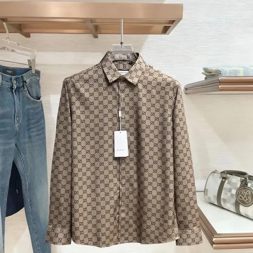 Cheap Gucci Shirts Long Sleeved For Men #1430145, $$80.00 USD On Gucci Shirts