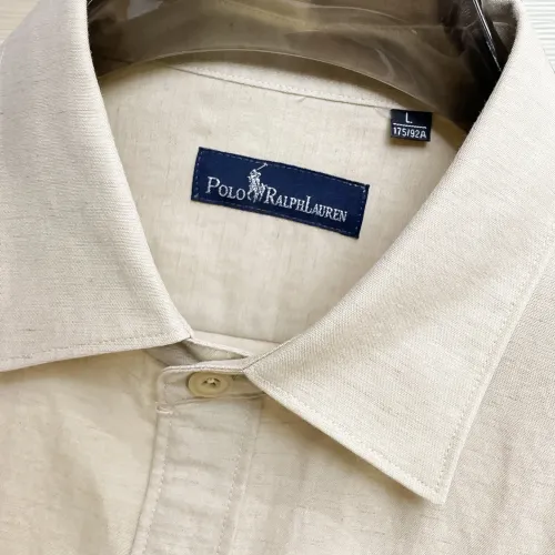 Replica Ralph Lauren Polo Shirts Long Sleeved For Men #1430157 $80.00 USD for Wholesale