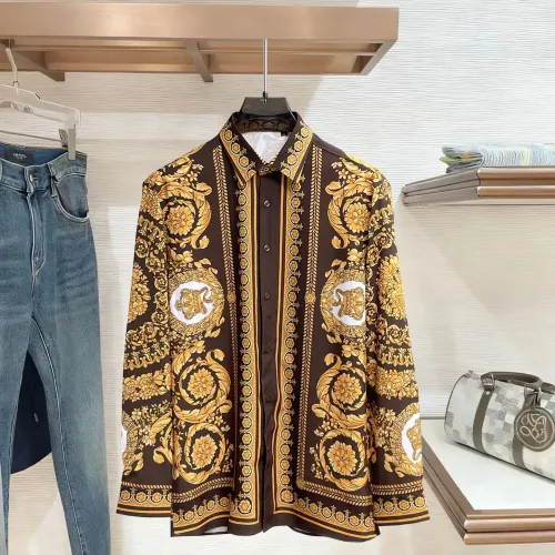 Cheap Versace Shirts Long Sleeved For Men #1430163, $$80.00 USD On Versace Shirts