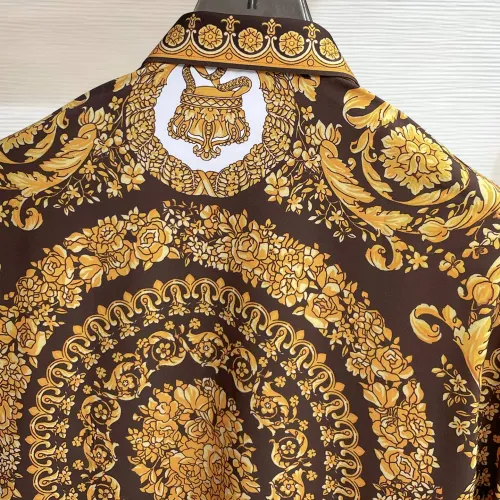Replica Versace Shirts Long Sleeved For Men #1430163 $80.00 USD for Wholesale