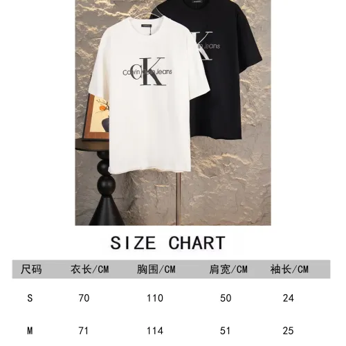 Replica Calvin Klein CK T-Shirts Short Sleeved For Unisex #1430282 $34.00 USD for Wholesale