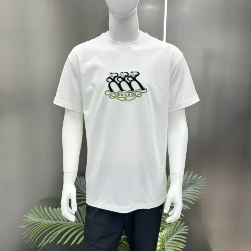 Replica Prada T-Shirts Short Sleeved For Unisex #1430286 $64.00 USD for Wholesale