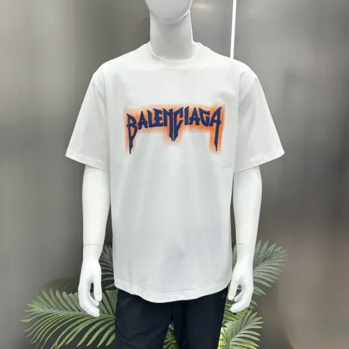 Replica Balenciaga T-Shirts Short Sleeved For Unisex #1430291 $64.00 USD for Wholesale