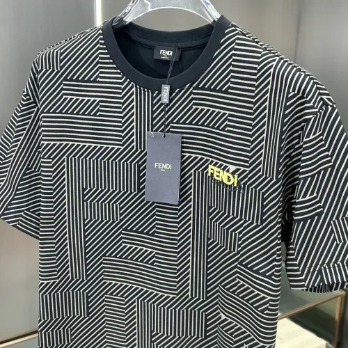 Replica Fendi T-Shirts Short Sleeved For Unisex #1430298 $64.00 USD for Wholesale