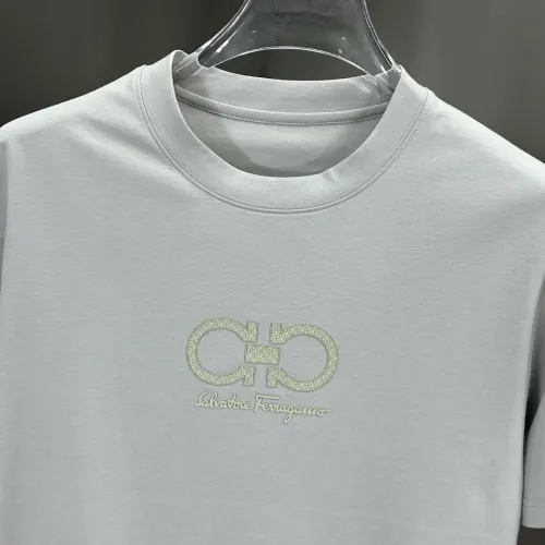 Replica Salvatore Ferragamo T-Shirts Short Sleeved For Men #1430334 $56.00 USD for Wholesale