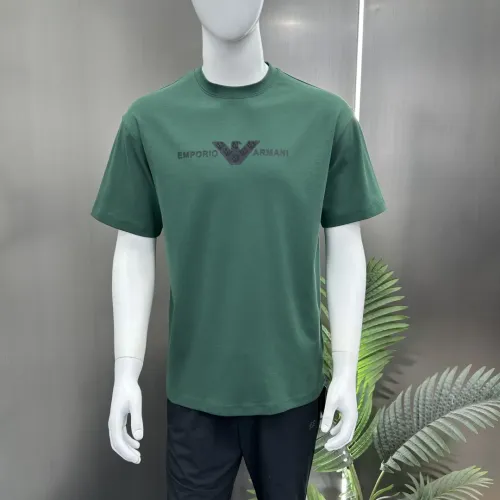 Replica Armani T-Shirts Short Sleeved For Men #1430337 $56.00 USD for Wholesale