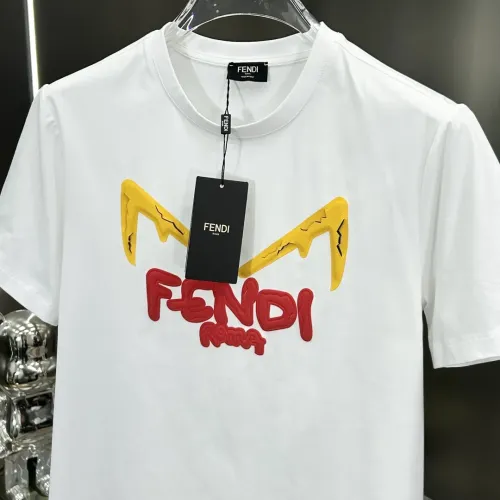 Replica Fendi T-Shirts Short Sleeved For Unisex #1430357 $64.00 USD for Wholesale