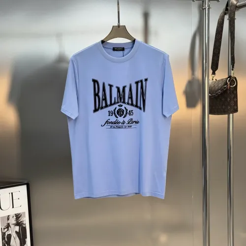 Cheap Balmain T-Shirts Short Sleeved For Men #1430384, $$76.00 USD On Balmain T-Shirts