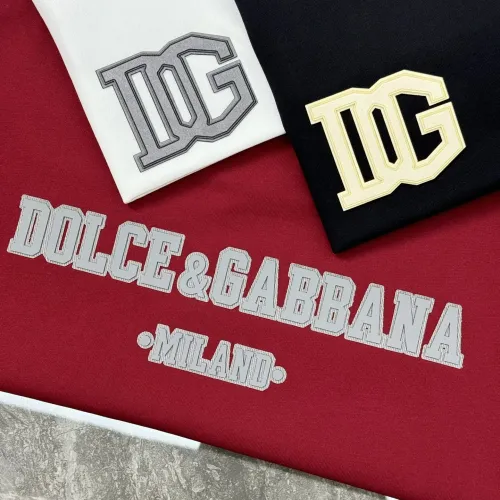Replica Dolce & Gabbana D&G T-Shirts Short Sleeved For Men #1430386 $68.00 USD for Wholesale