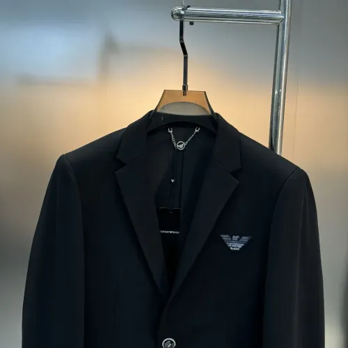 Replica Armani Jackets Long Sleeved For Men #1430388 $130.00 USD for Wholesale