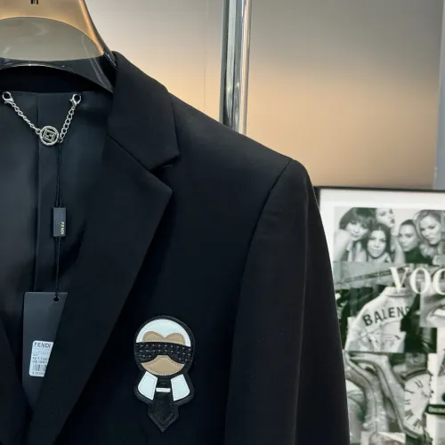 Replica Fendi Jackets Long Sleeved For Men #1430409 $130.00 USD for Wholesale
