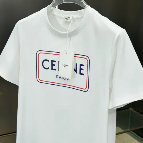 Replica Celine T-Shirts Short Sleeved For Unisex #1430459 $68.00 USD for Wholesale