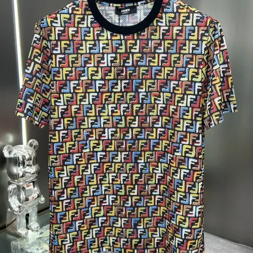 Cheap Fendi T-Shirts Short Sleeved For Men #1430475, $$64.00 USD On Fendi T-Shirts