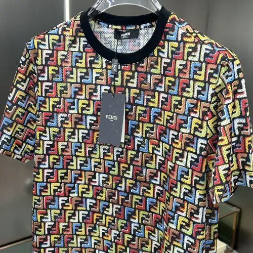 Replica Fendi T-Shirts Short Sleeved For Men #1430475 $64.00 USD for Wholesale