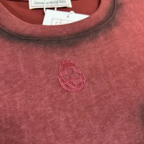 Replica Alexander McQueen T-shirts Short Sleeved For Unisex #1430479 $68.00 USD for Wholesale