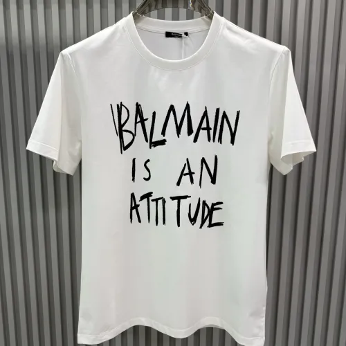 Cheap Balmain T-Shirts Short Sleeved For Unisex #1430505, $$72.00 USD On Balmain T-Shirts