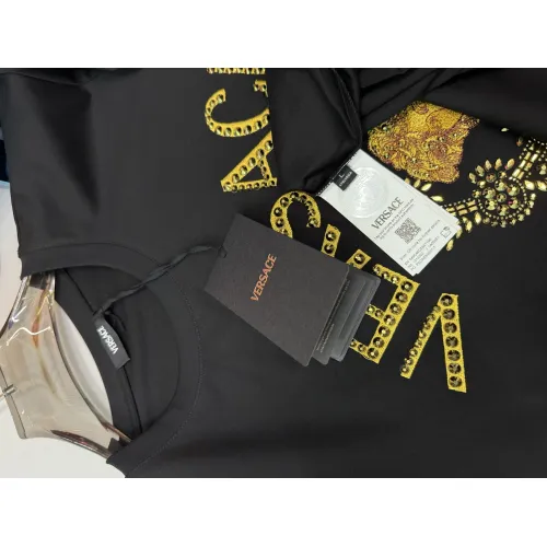 Replica Versace T-Shirts Short Sleeved For Unisex #1430534 $82.00 USD for Wholesale