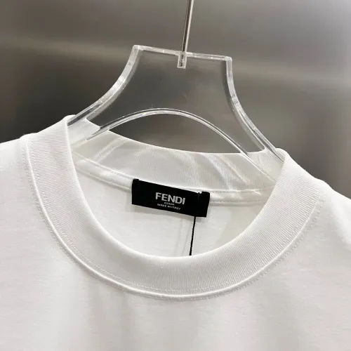 Replica Fendi T-Shirts Short Sleeved For Unisex #1430615 $38.00 USD for Wholesale