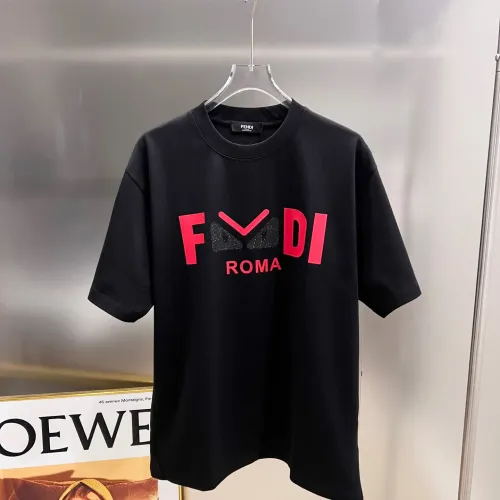 Cheap Fendi T-Shirts Short Sleeved For Unisex #1430618, $$38.00 USD On Fendi T-Shirts
