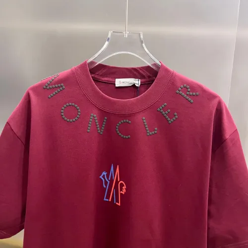 Replica Moncler T-Shirts Short Sleeved For Unisex #1430627 $38.00 USD for Wholesale