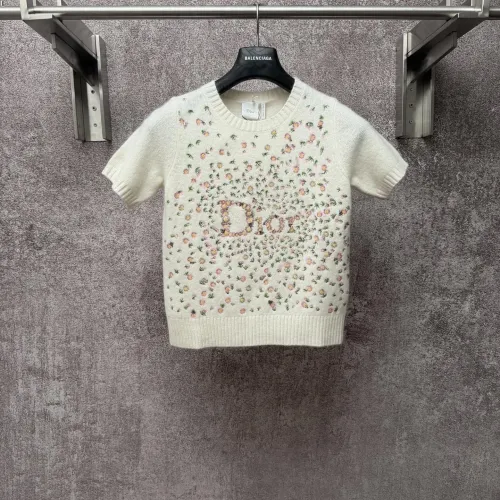 Cheap Christian Dior T-Shirts Short Sleeved For Women #1430691, $$92.00 USD On Christian Dior T-Shirts