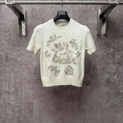 Cheap Christian Dior T-Shirts Short Sleeved For Women #1430692, $$92.00 USD On Christian Dior T-Shirts