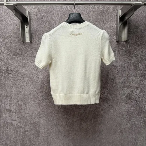 Replica Christian Dior T-Shirts Short Sleeved For Women #1430692 $92.00 USD for Wholesale